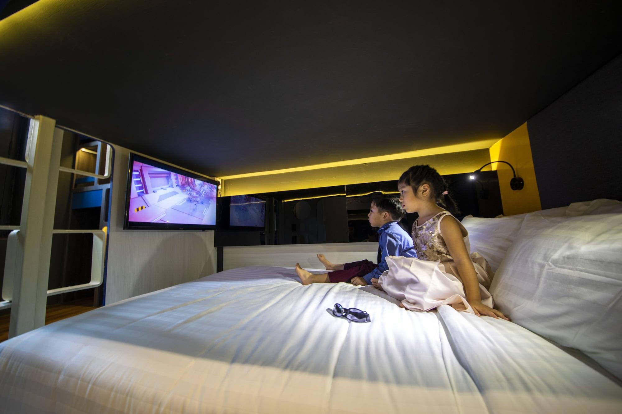 Cube Family Boutique Capsule Hotel At Chinatown Singapura Exterior foto