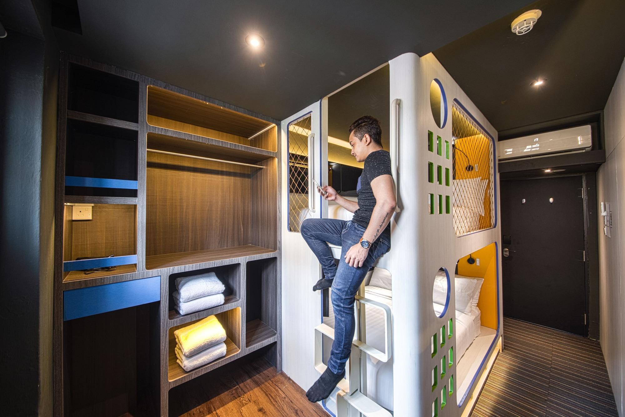 Cube Family Boutique Capsule Hotel At Chinatown Singapura Exterior foto