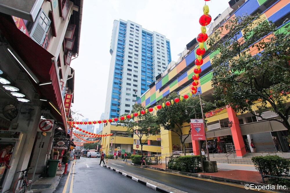Cube Family Boutique Capsule Hotel At Chinatown Singapura Exterior foto