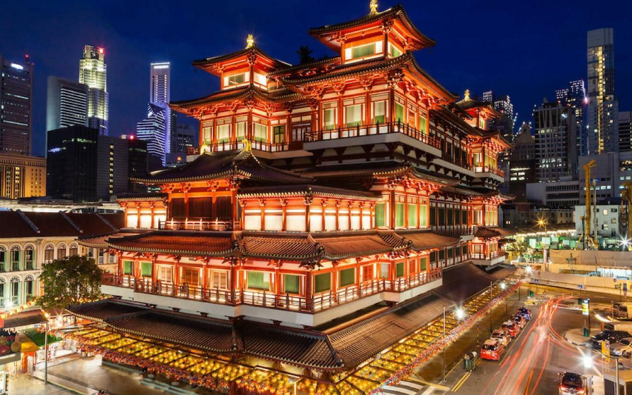 Cube Family Boutique Capsule Hotel At Chinatown Singapura Exterior foto