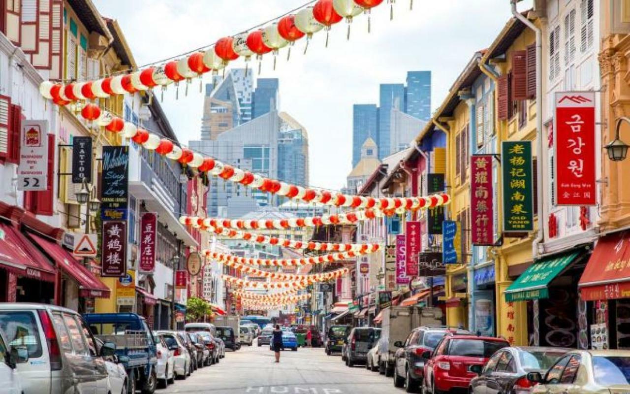 Cube Family Boutique Capsule Hotel At Chinatown Singapura Exterior foto